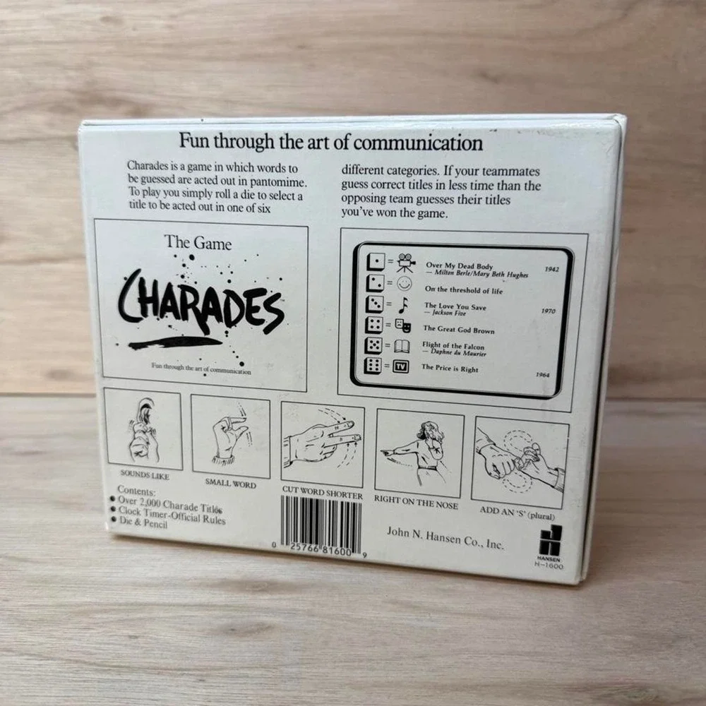 The Game of Charades
